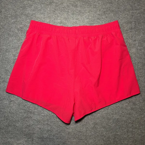 Spyder Active Women's Athletic Shorts Large Red Polyester Spandex - Image 4