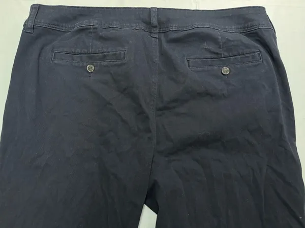 American Eagle Navy Super Stretch X Kick Boot Pants - Image 3