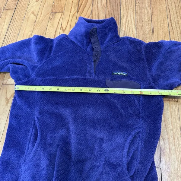 Patagonia Re-Tool Snap-T‎ Pullover in Purple Size Women Small - Image 5