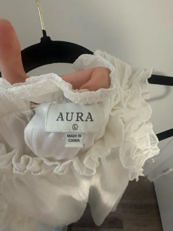 Aura White dress - Image 3