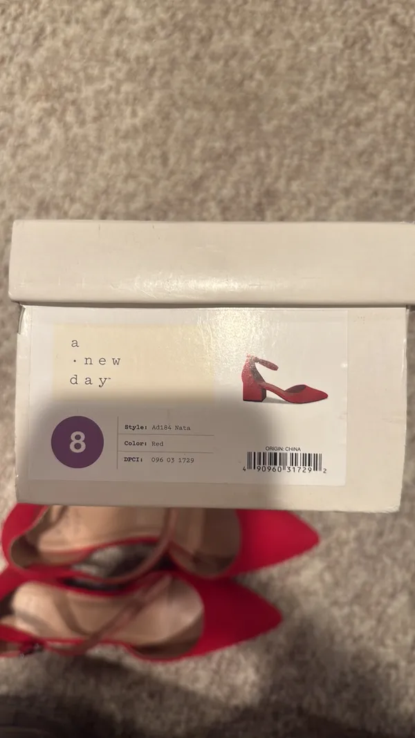 Red Heels Size 8 - Image 5