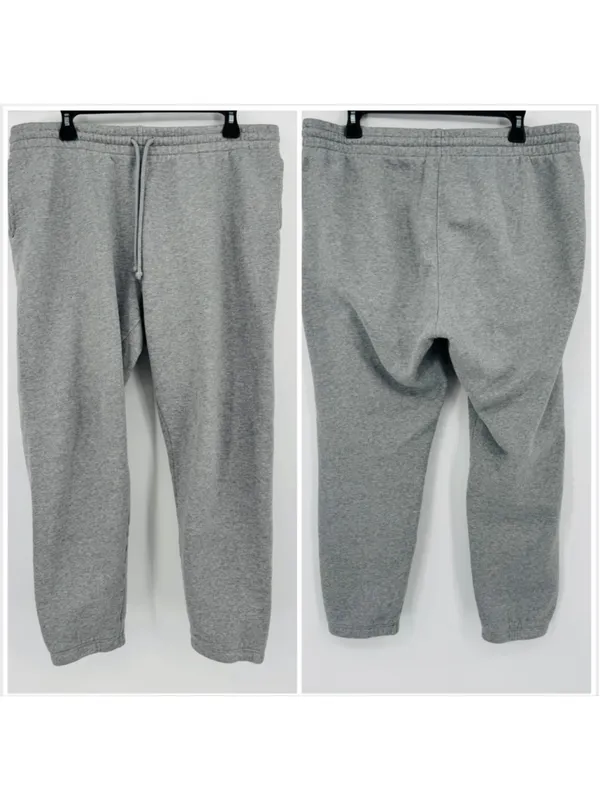 TNA CozyAF Mega Sweatpants Fleece Gray Joggers 1X - Image 2