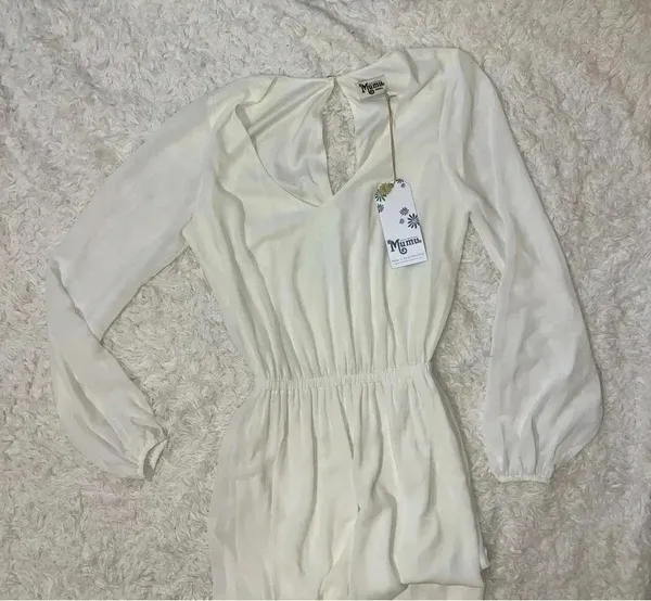 NWT Show Me Your Mumu White Jocelyn Maxi Dress Size Small Engagement Bridal - Image 7