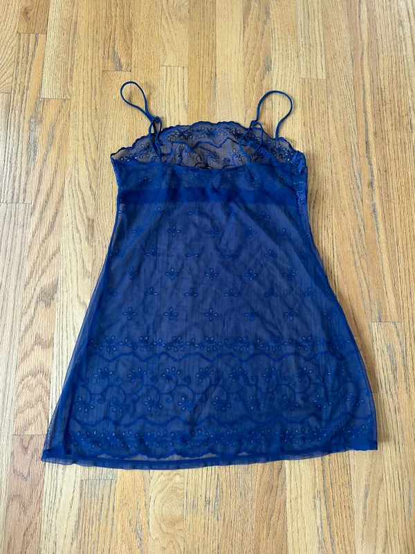 victoria’s secret babydoll mess slip dress - Image 4