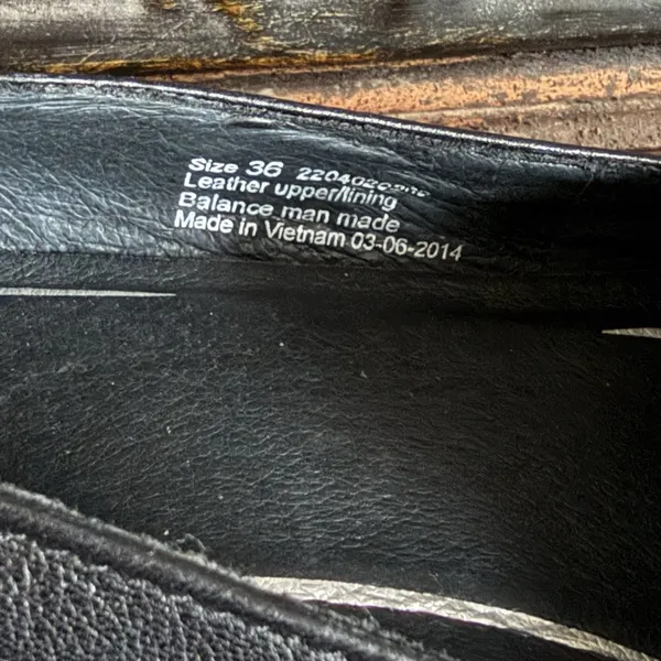 Dansko Debra Slip-On Wedge Clogs Women's Sz 36‎ (5.5-6) Black Professional Nurse - Image 3