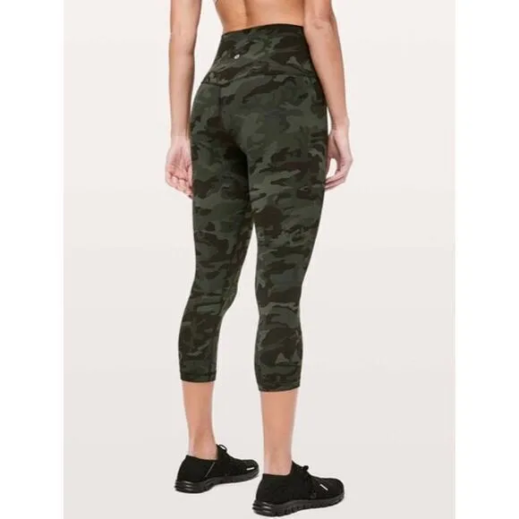 Lululemon Align Crop Leggings Camo‎ size 4 - Image 2