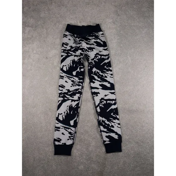 sweaty betty peaks ski base‎ layer leggings blue peaks jacquard Size 6/s NWT - Image 2