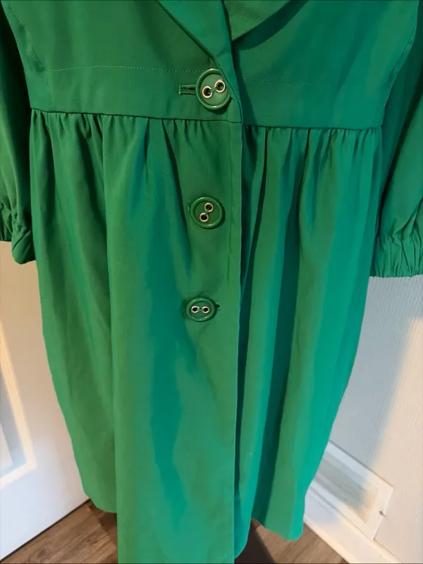 Nine West New!Green Button-Front Women's jacket size L - Image 3