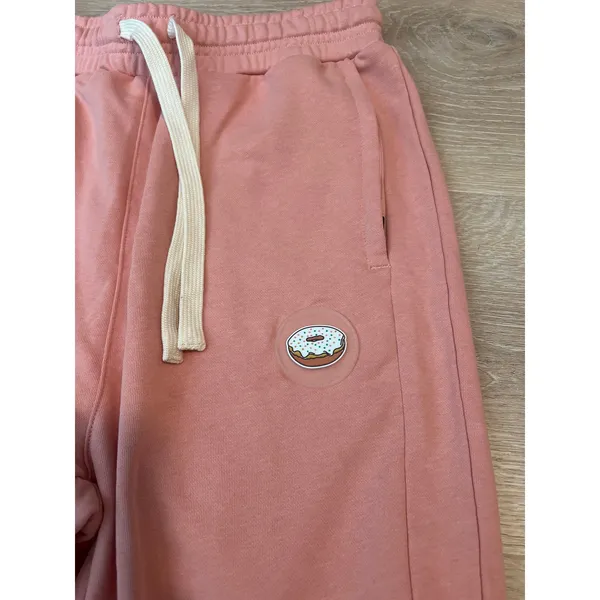 Eubi NWT Pink Signature Lounge Jogger Pants Donut Graphic M - Image 5