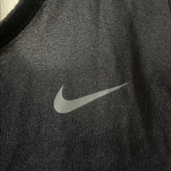 Nike dri-fit black racer back tank - Image 4