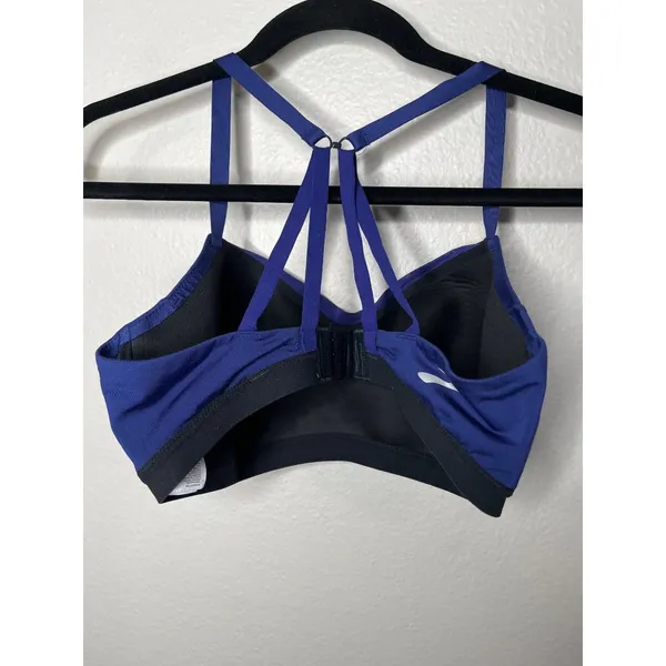 Brooks Womens XL Fineform Crossback Sports Bra Navy Blue - Image 4