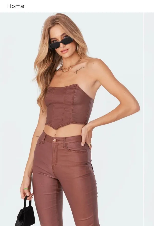 Edikted Brown Leather Set - Image 9
