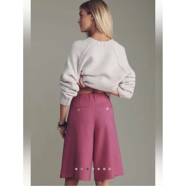 Anthropologie Maeve Skirty Culotte Shorts - Image 3