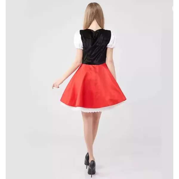 Women's SAMLL Little Red Riding Hood Halloween Costume Cosplay Story Outfit - Image 4