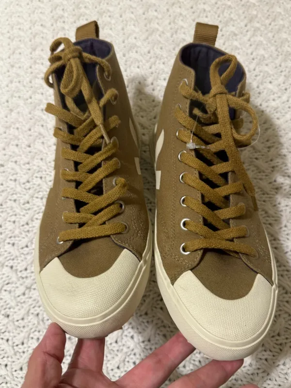 Veja Wata Ii Ripstop High-Top Sneaker Women's Brown olive 39 US 8 - Image 4
