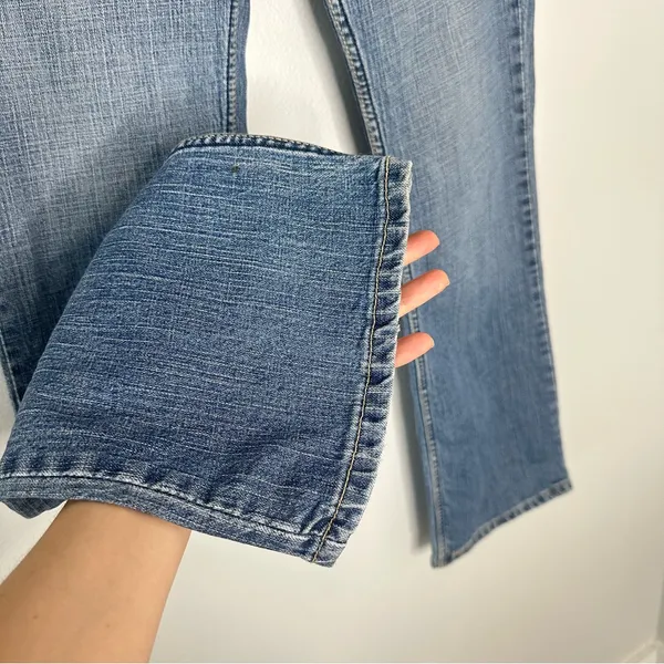 Levi's Vintage Y2K Levi Strauss Signature Low Rise Bootcut Jeans Sz 8 Medium Western - Image 3