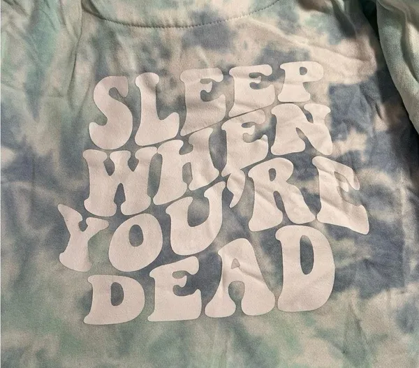 Barstool Hoodie Sleep when you’re dead - Image 2