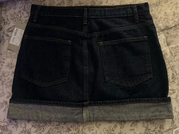 Boutique Jean Skirt - Image 2