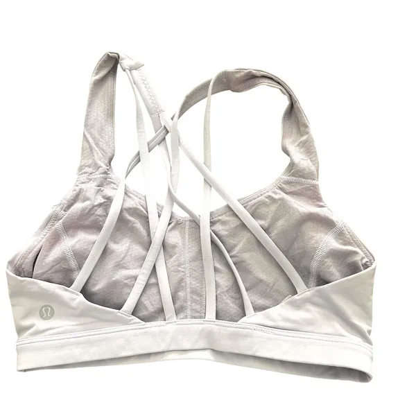 LULULEMON Free To Be Serene Sports Bra Lavender Dew‎ Sz 6 - Image 3