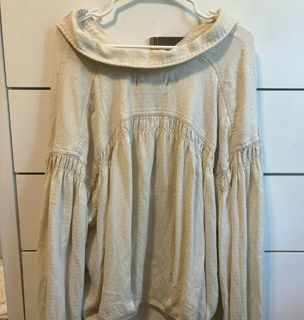 Free People Rockaway Top Ivory - Image 4