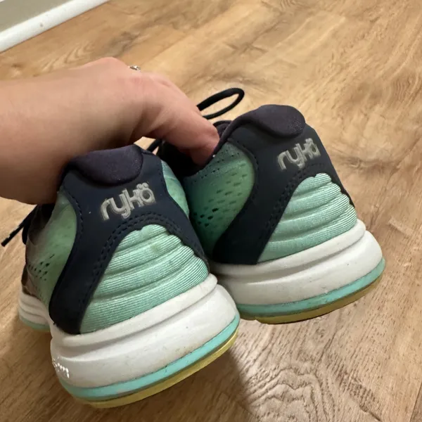 Ryka | Women's Devotion Plus 2 Navy Teal RE-ZORB Walking Shoes Sneakers, Size 6M - Image 5