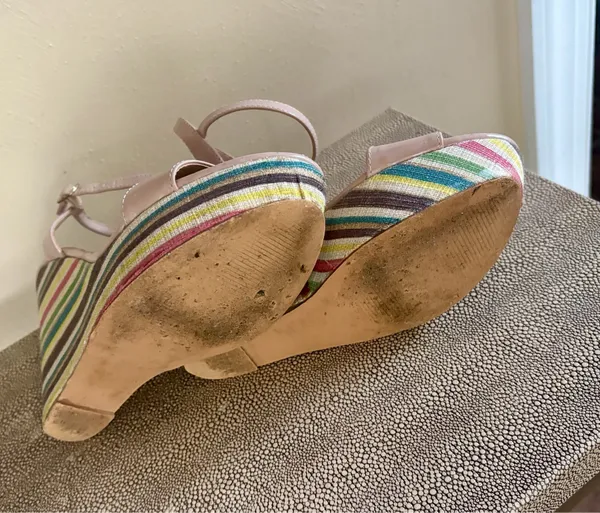 Steve Madden Nude Wedge Heels Platform - Image 6