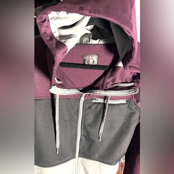 Empyre Clothing Zip up from Zumiez Women’s Large - Purple|Black|Grey - Image 5