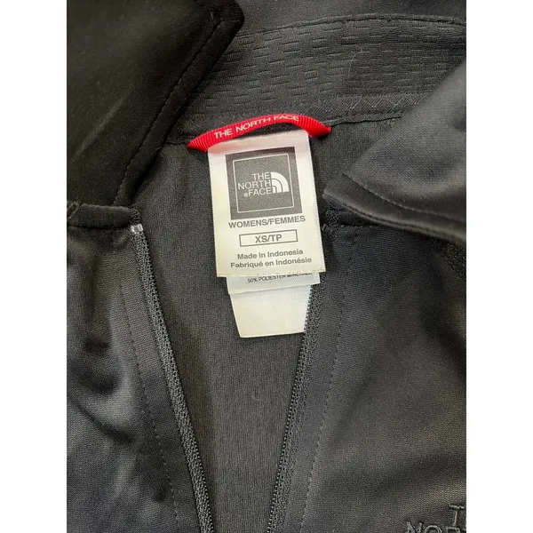 The North Face VaporWick 1/4 Zip Athletic Top Black XS - Image 4