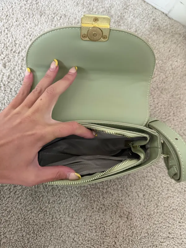 Crossbody purse Green - Image 4