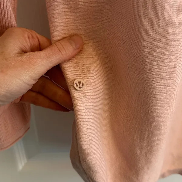 Lululemon Take it All In Sweater in Pink Mist Women’s Size 10 - Image 8