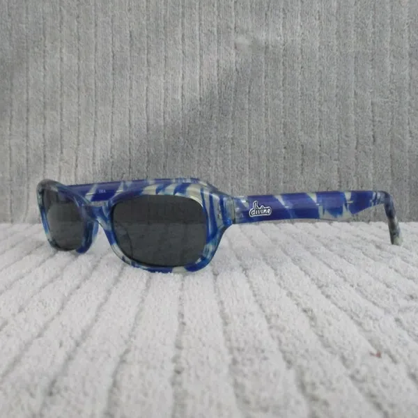 New Divine Eyewear Dia Blue Tort/Smoke Sunglasses Women's NWT - Image 2