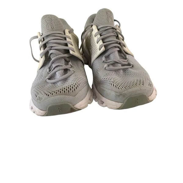 On Running Cloudswift sneaker shoes white grey women's size 8.5 - Image 4