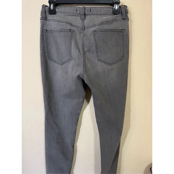 Free People stretchy gray wash jeans - Image 4