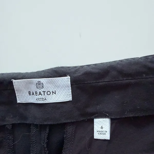 Aritzia Babaton black straight pants 6 - Image 3