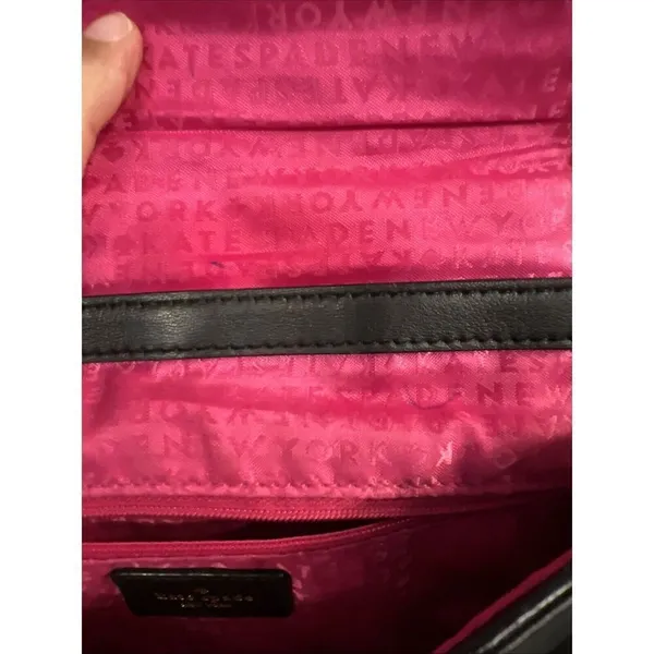 Kate Spade Cynthia‎ Astor Court Black Purse Handbag Shoulder Bag - Image 7