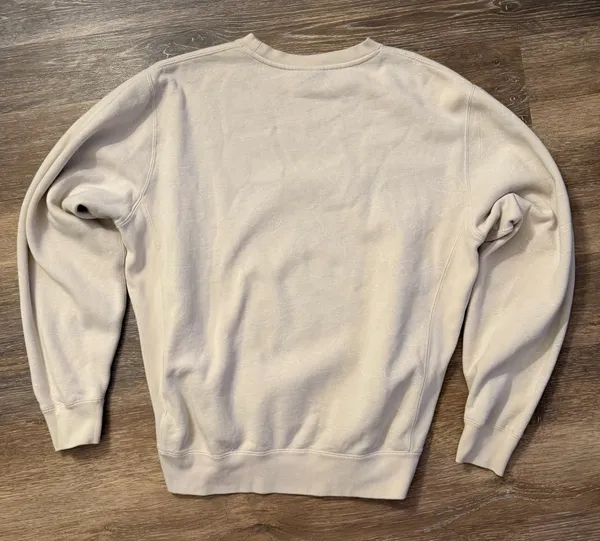 100 Thieves Topographic Contour Map Fleece Crewneck Sweatshirt Medium - Image 2