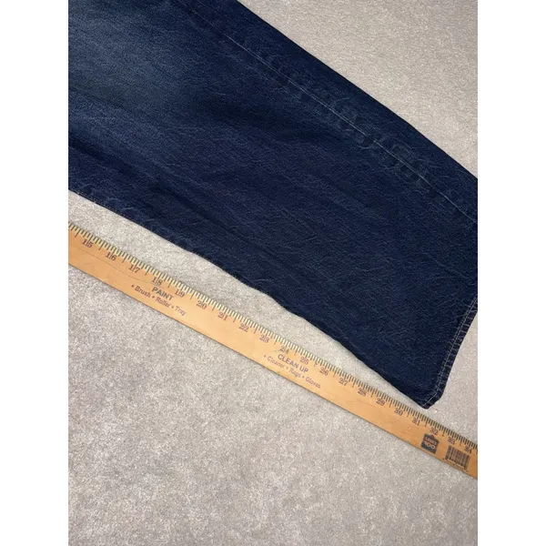 AE 77 American Eagle Dark Wash Stovepipe Women's Jeans Size 12 Reg - Image 13