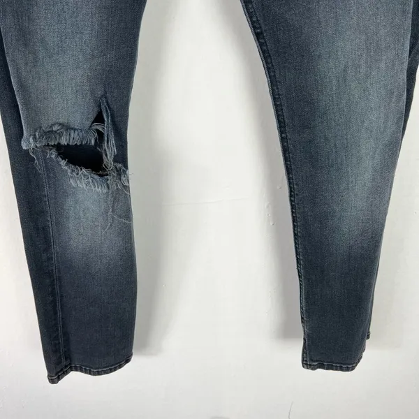 Rag & Bone Capri Jeans Steele Distressed Skinny Size 26 T1328 - Image 3
