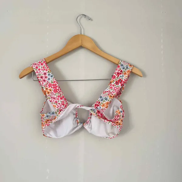 Shein Multi Colored Floral Print Two Piece Bikini Size Small - Image 5