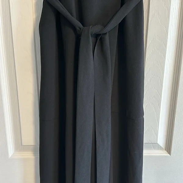 Zara Woman Black Short-sleeve Pants Romper, Size M - Image 4