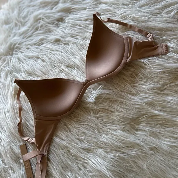 Skims Wireless Super Push up Bra Clay Size 30D - Image 7