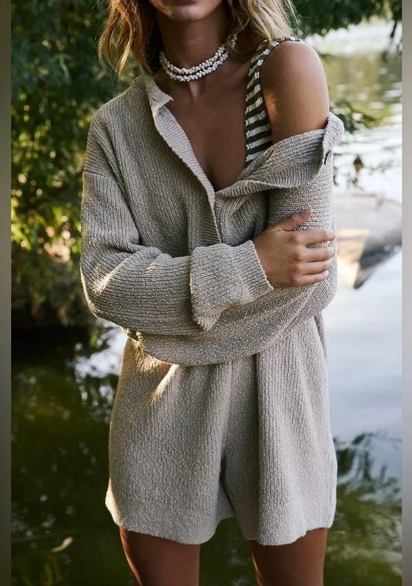 Free people Beau Sweater Playsuit - Image 3