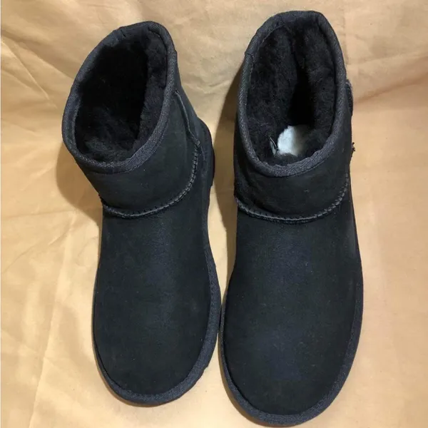 Ugg Classic Mini II Boots in Black - Image 7