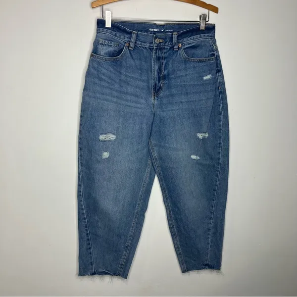 Old Navy extra high rise‎ Darla balloon jeans size 10 - Image 2