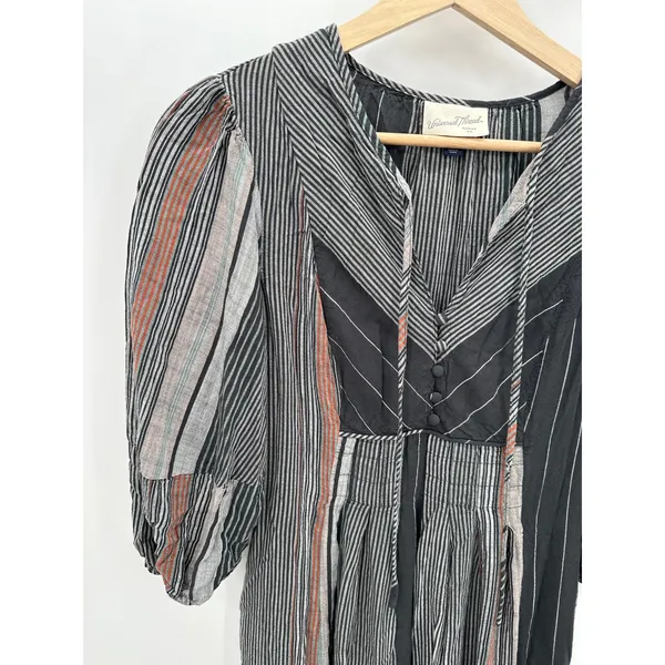 Universal Thread Womens Dress Cottagecore Boho Whimsigoth Maxi Peasant‎ Size XS - Image 4