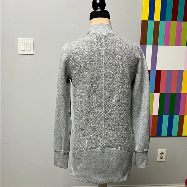 Lululemon Stand Out Sherpa Jacket Heathered Core Light Grey / Silver Drop - Image 7