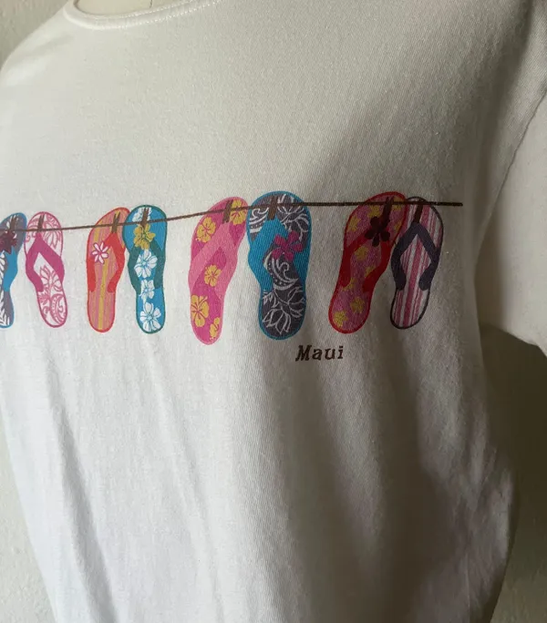 Maui Short Sleeve Top White - Image 3