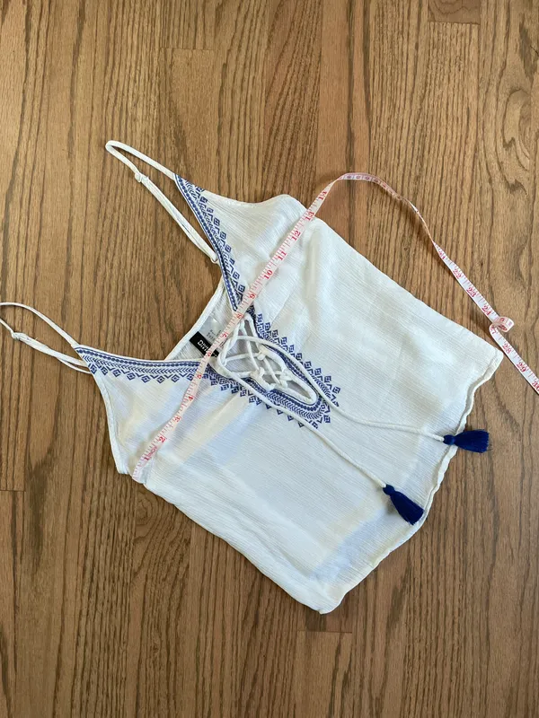 H&M Lace Up Tank Top - Image 5
