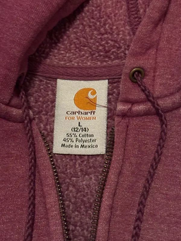 Vintage Carhartt Full-Zip Hoodie - Image 5