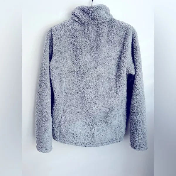 Patagonia Los Gatos Fleece 1/4 Zip jacket long sleeve M light grey - Image 2
